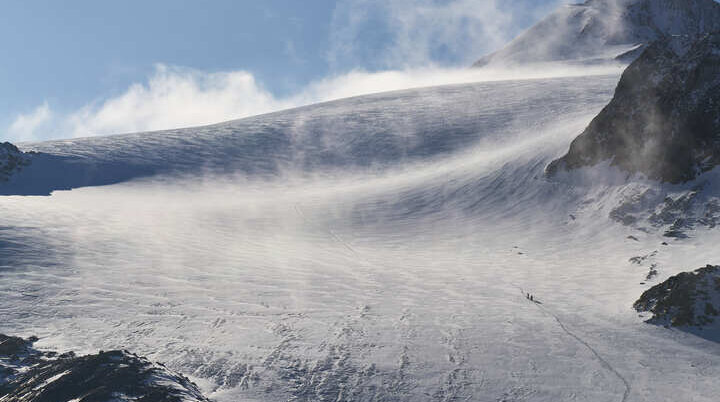 Schnalskamm in den Ötztaler Alpen von der Similaunhütte | © Alexander Goebel 2020