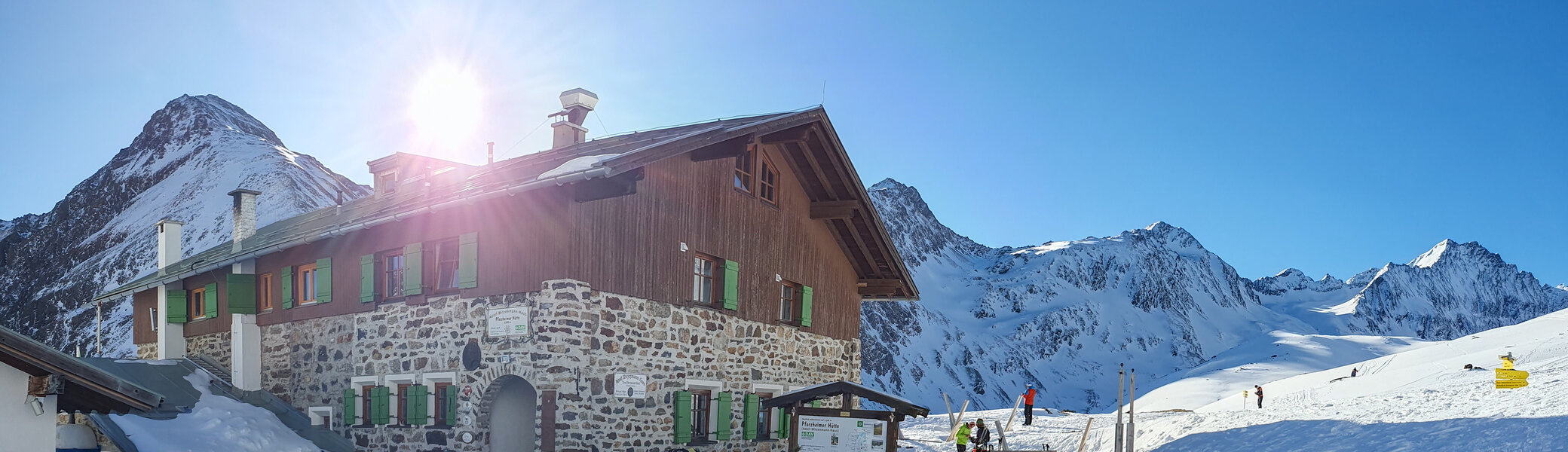 Pforzheimer Hütte im Sellrain | © Ulf Radler 2023