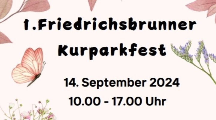 Kurparkfest Friedrichsbrunn | © DAV Wandergruppe