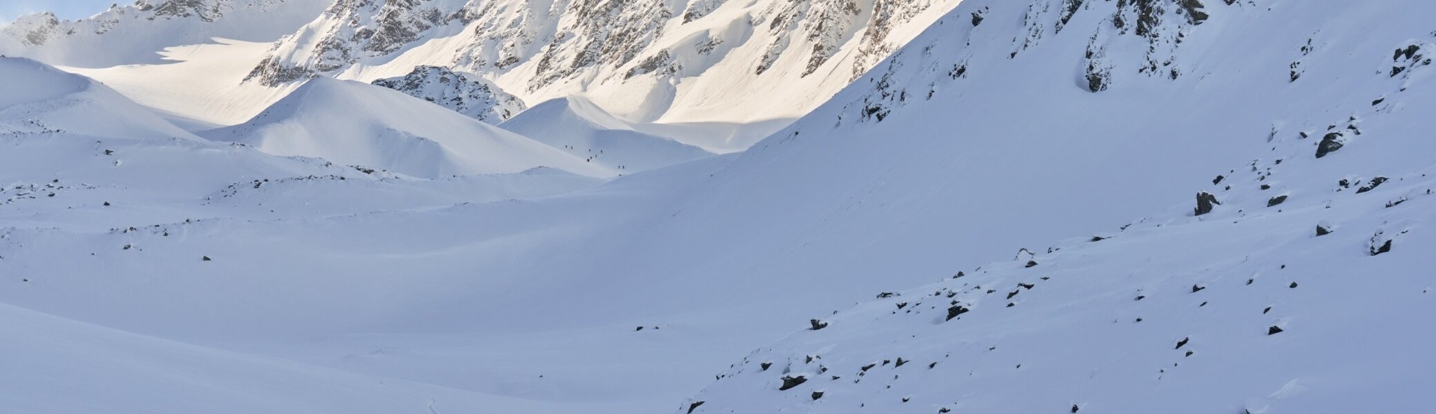 Auf Schneeschuhtour im Sellrain, Stubaier Alpen | © Alexander Goebel 2024