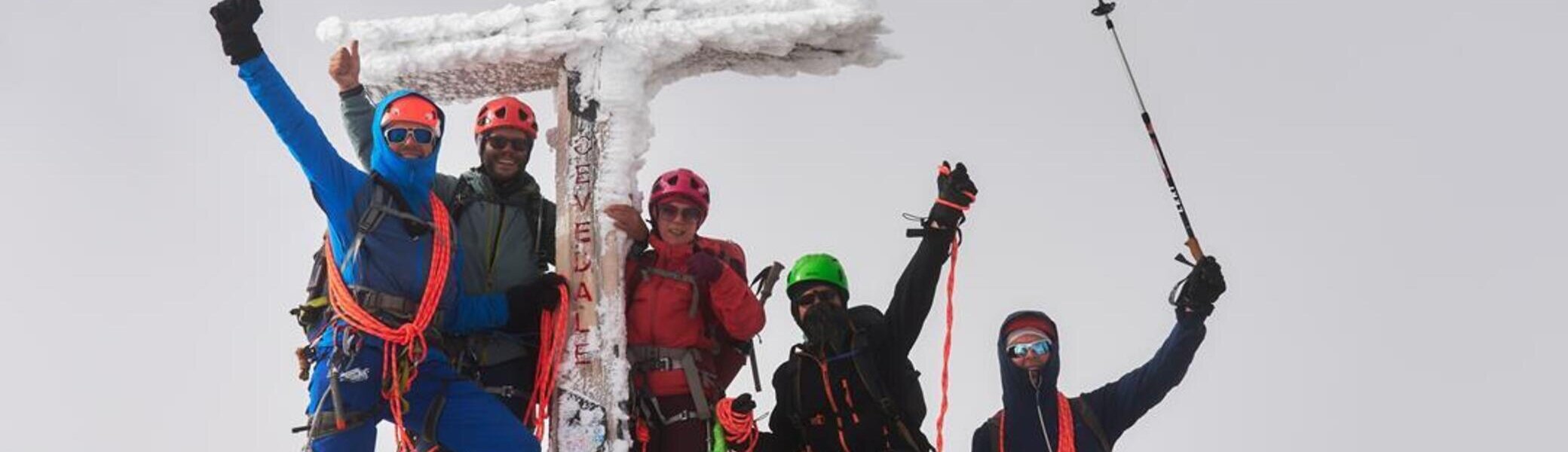 Am Gipfel des Monte Cevedale, 3.769m | © Alexander Goebel 2023